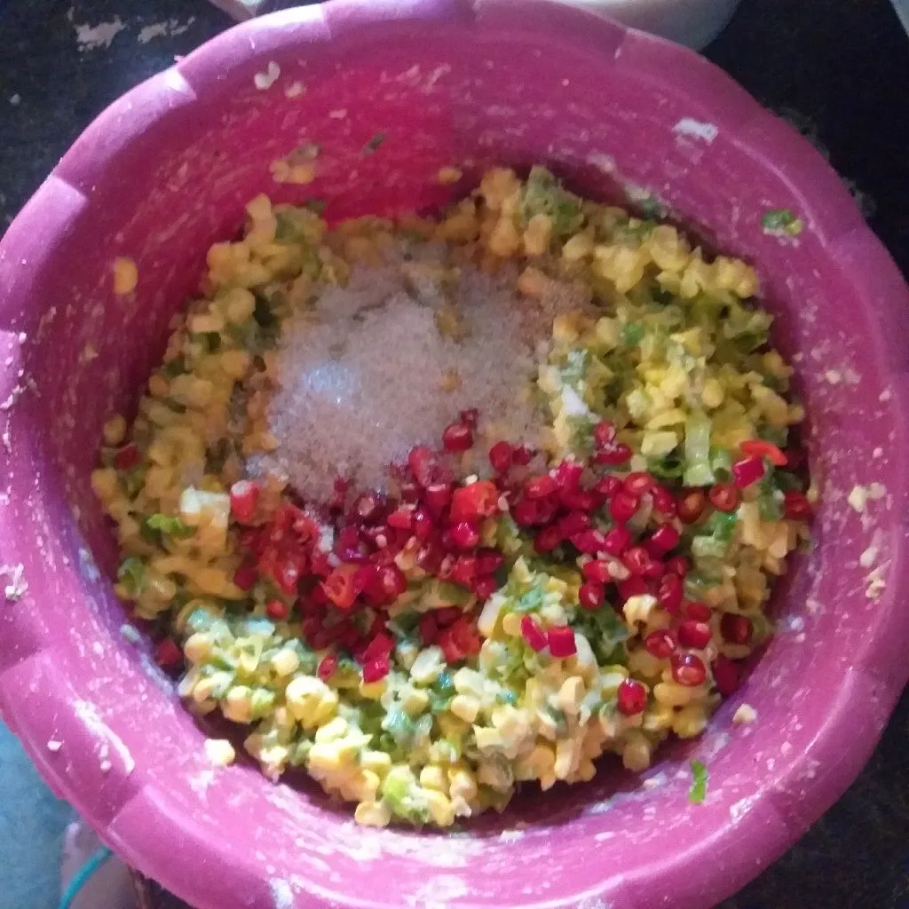 Step 4 Bakwan Jagung