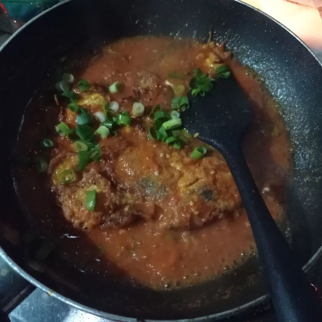 Step 6 Cue Telur Bumbu Sarden