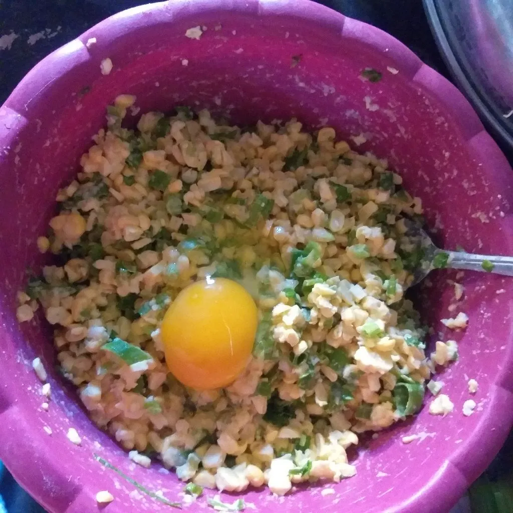 Step 3 Bakwan Jagung