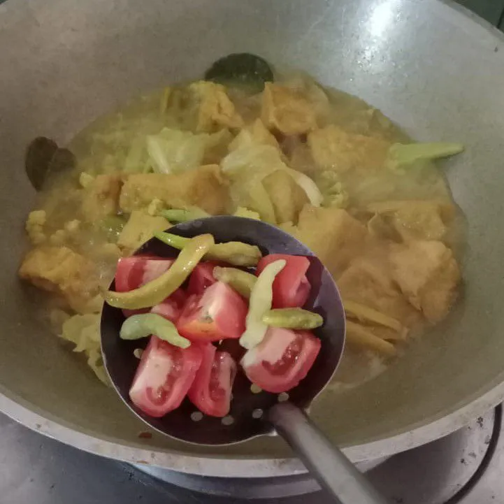 Step 6 Tongseng Tahu