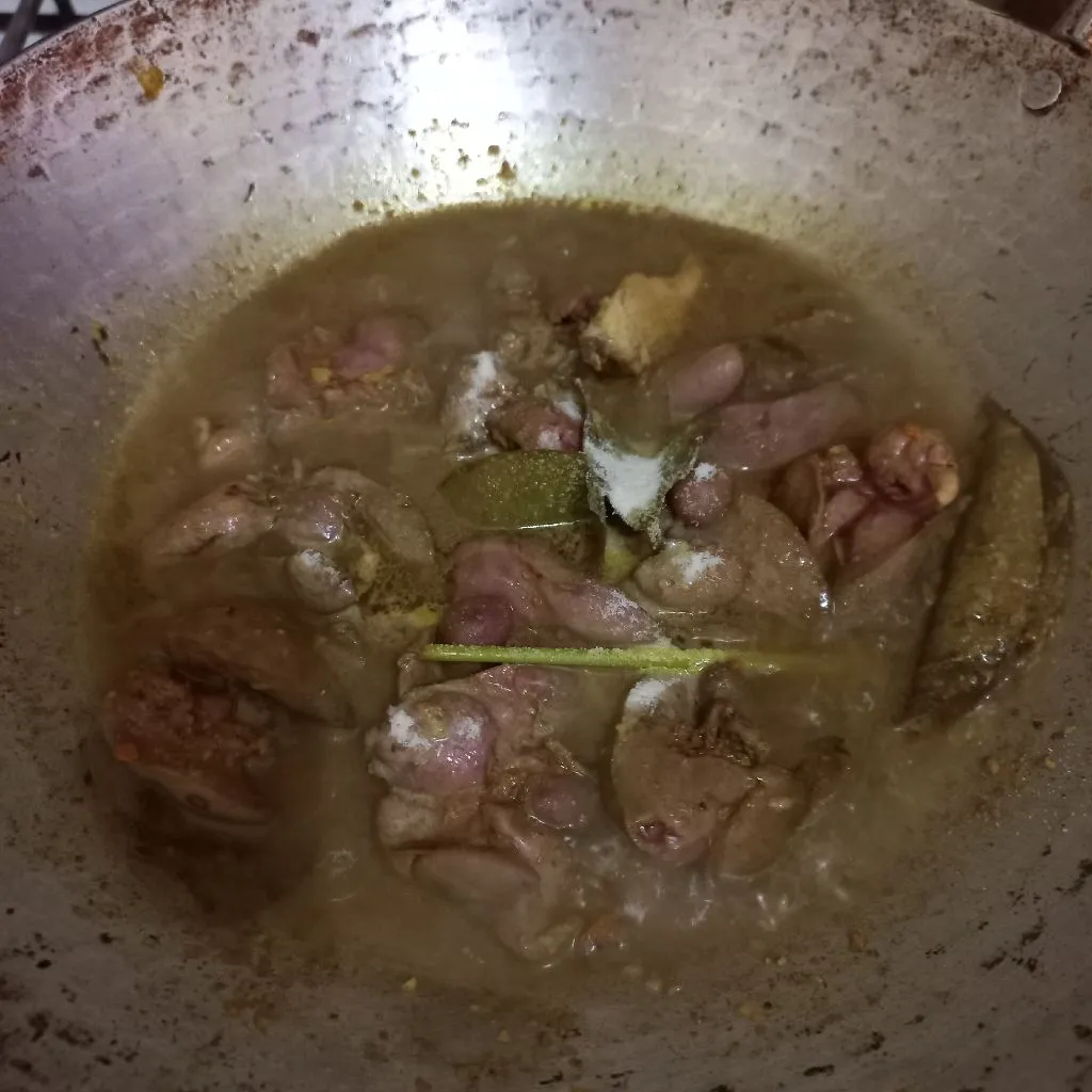 Step 5 Hati Ayam Madu Panggang