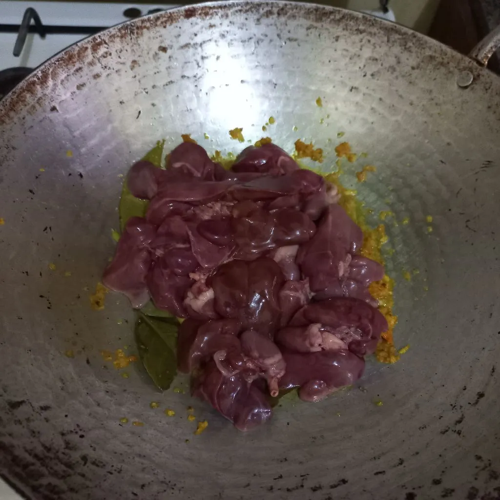 Step 3 Hati Ayam Madu Panggang