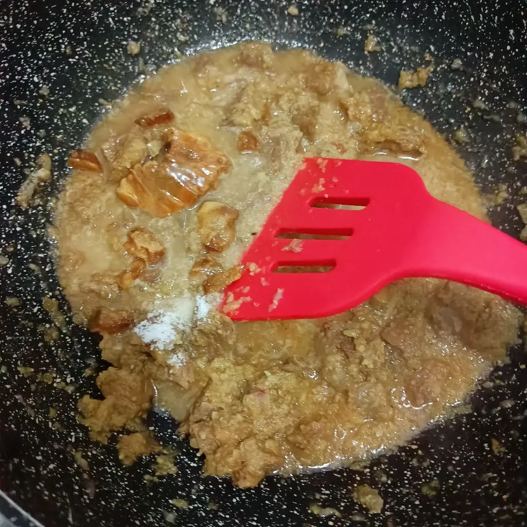Step 6 Sate Goreng Bumbu Kacang
