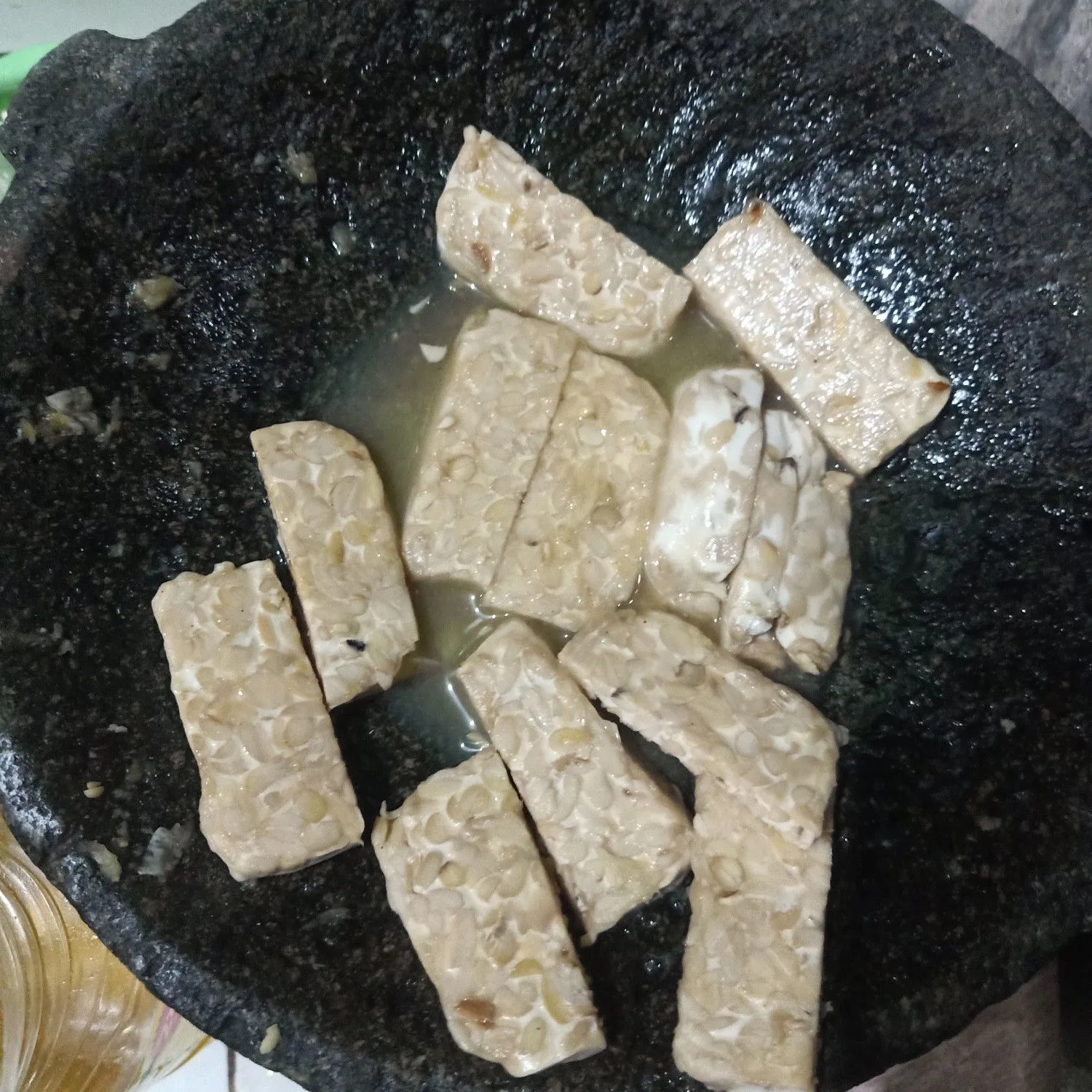 Step 4 Tahu Waluh Rebus Tempe Bumbu Kacang