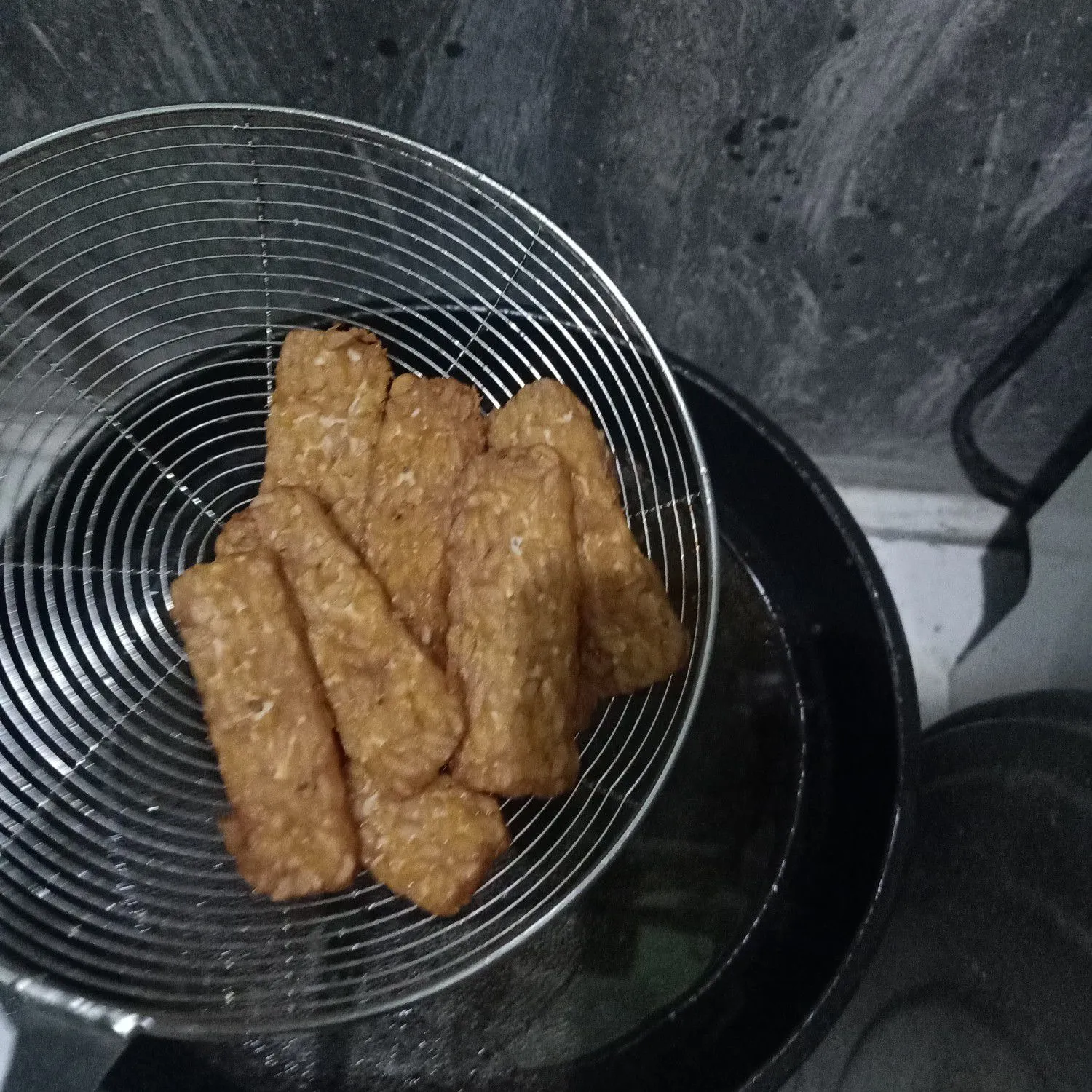 Step 6 Tahu Waluh Rebus Tempe Bumbu Kacang