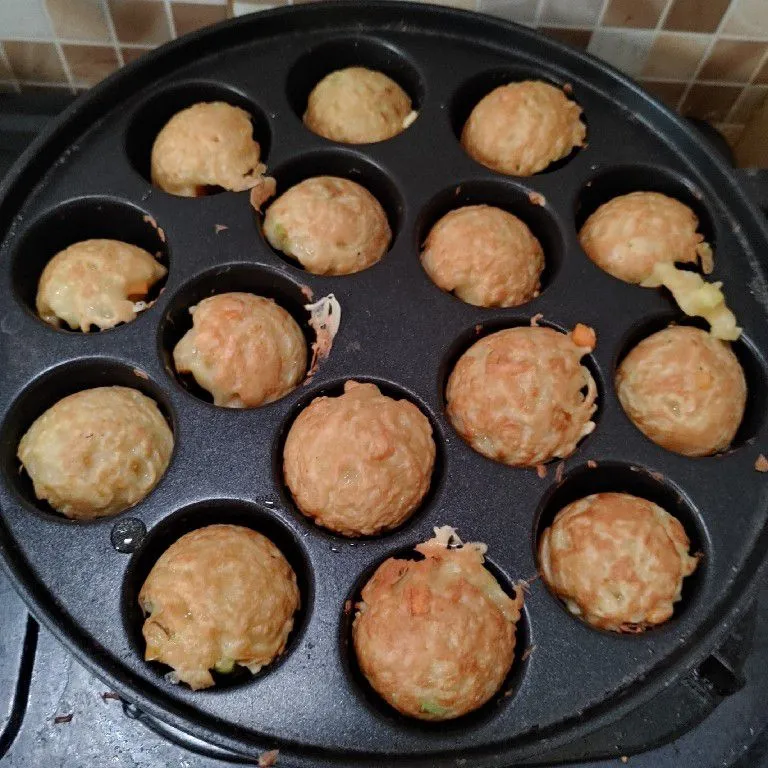 Step 6 Bola Bola Mie Simpel