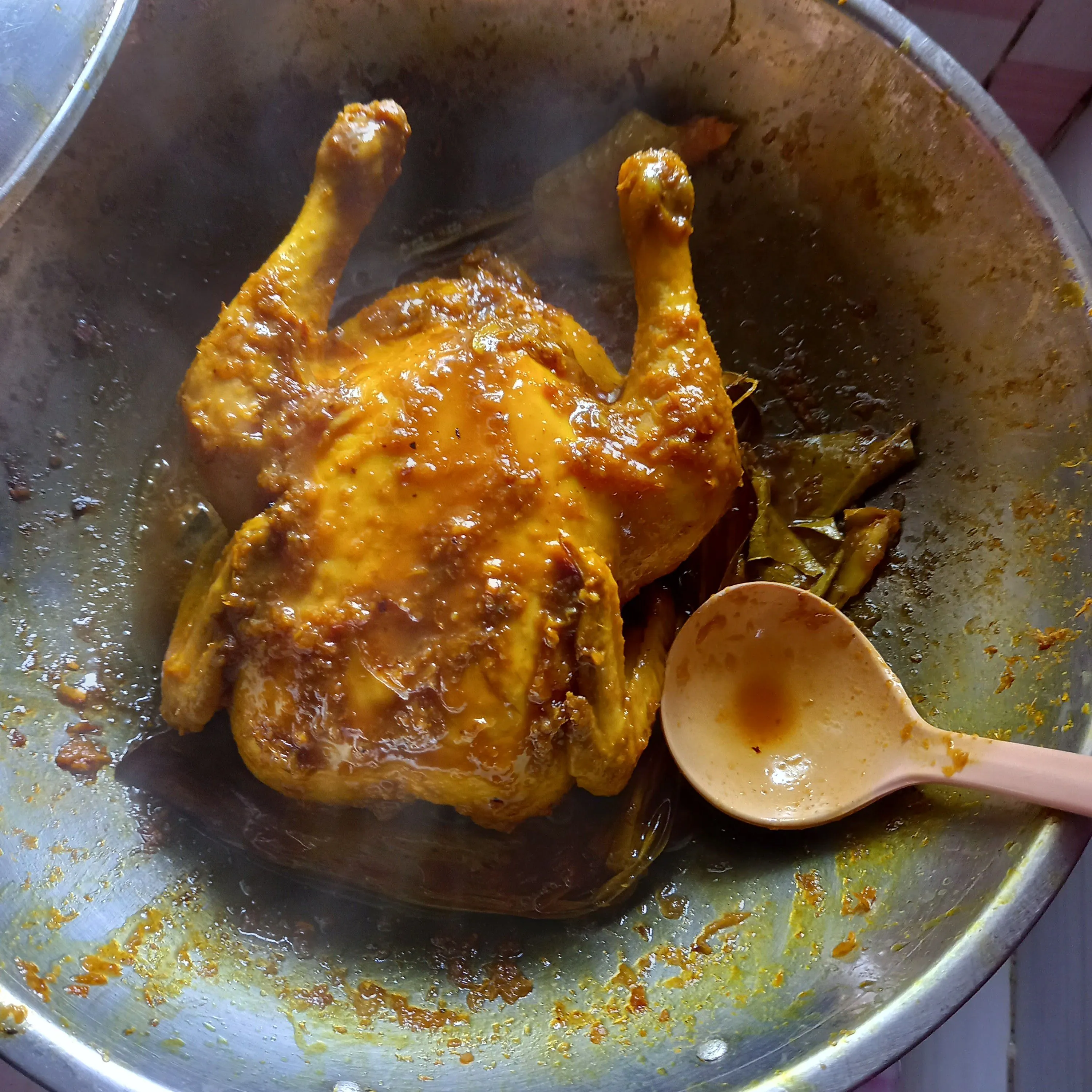 Step 5 Ayam Bekakak Panggang