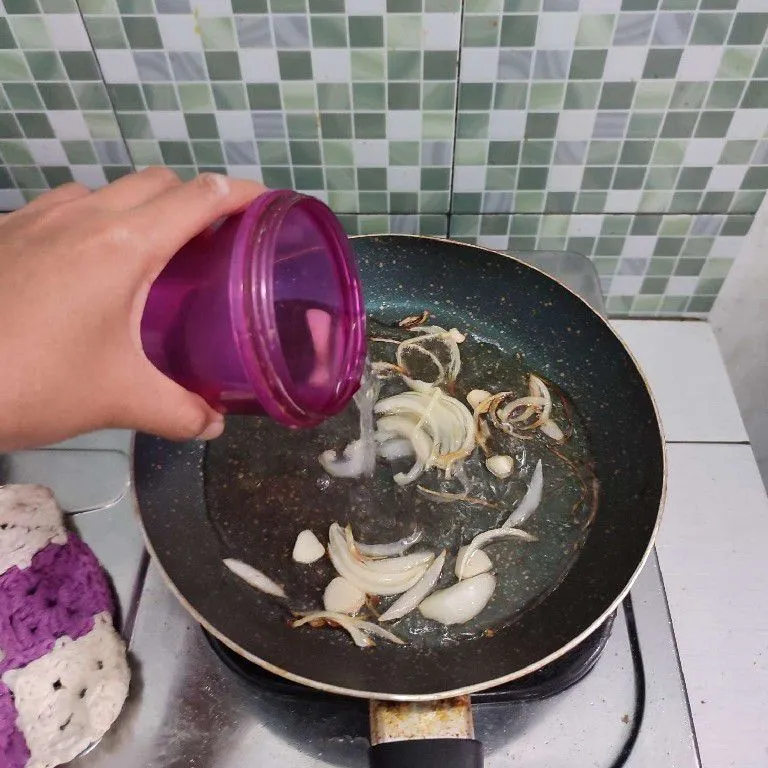 Step 2 Tumis Sawi Putih Wortel Saos Tiram