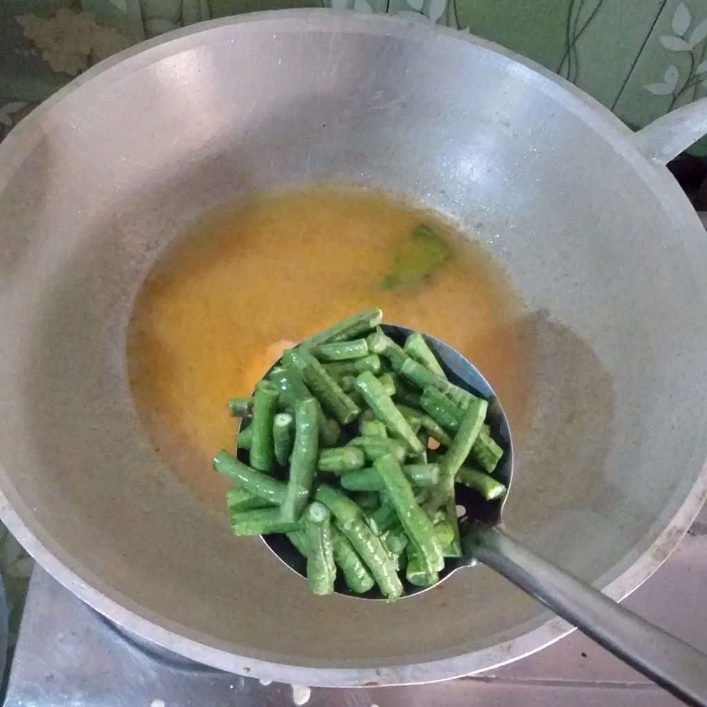 Step 4 Sayur Cecek Pedas