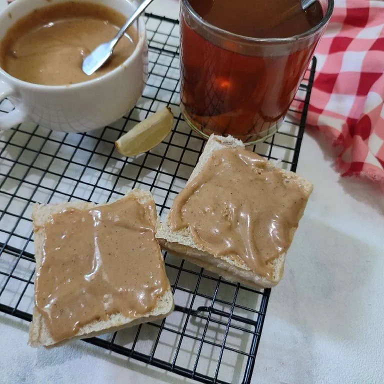 Step 1 Roti Kukus Selai Biscoff