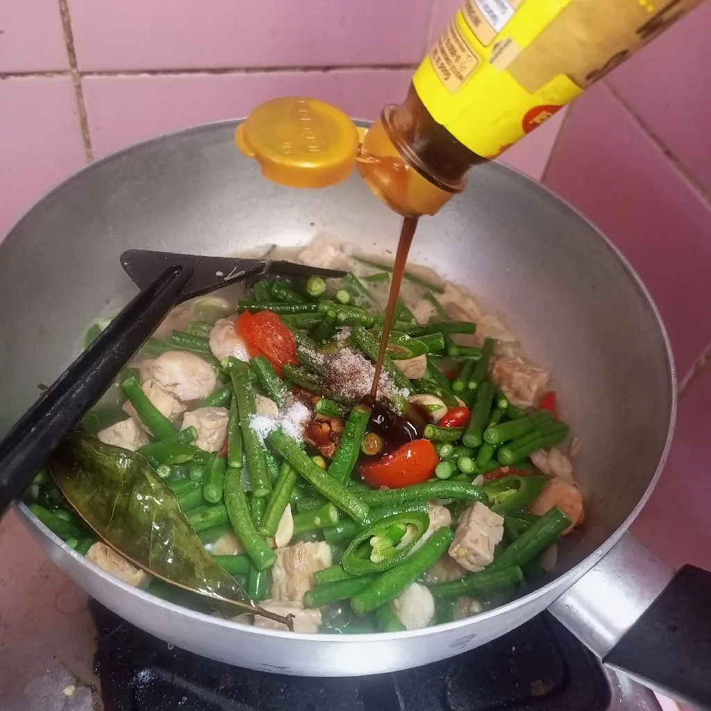 Step 4 Tumis Kacang Panjang