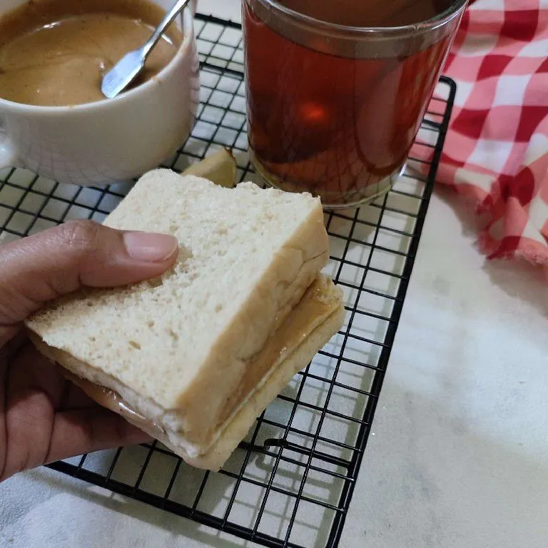 Step 2 Roti Kukus Selai Biscoff