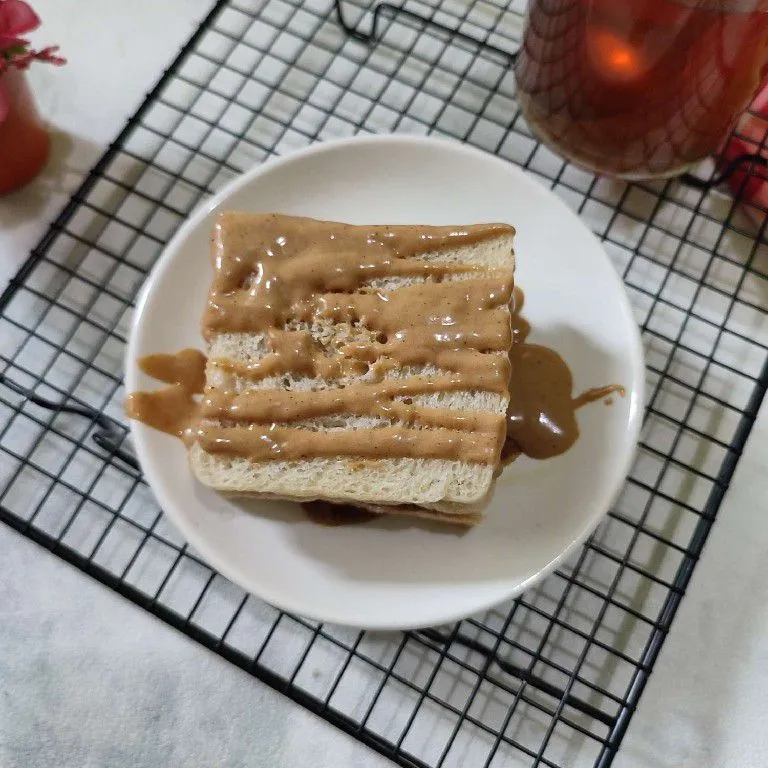 Step 4 Roti Kukus Selai Biscoff