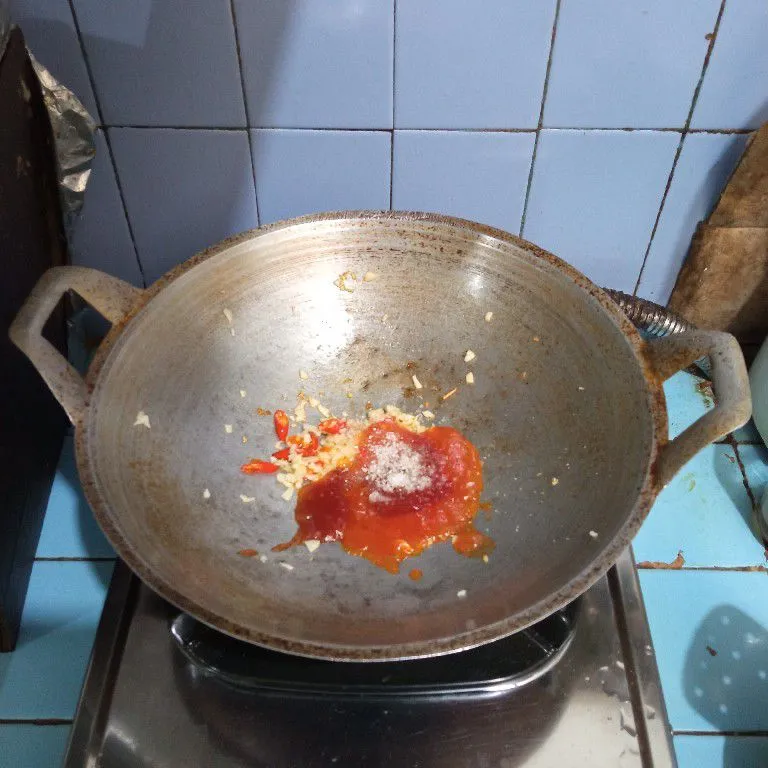 Step 4 Fillet Ayam Asam Manis