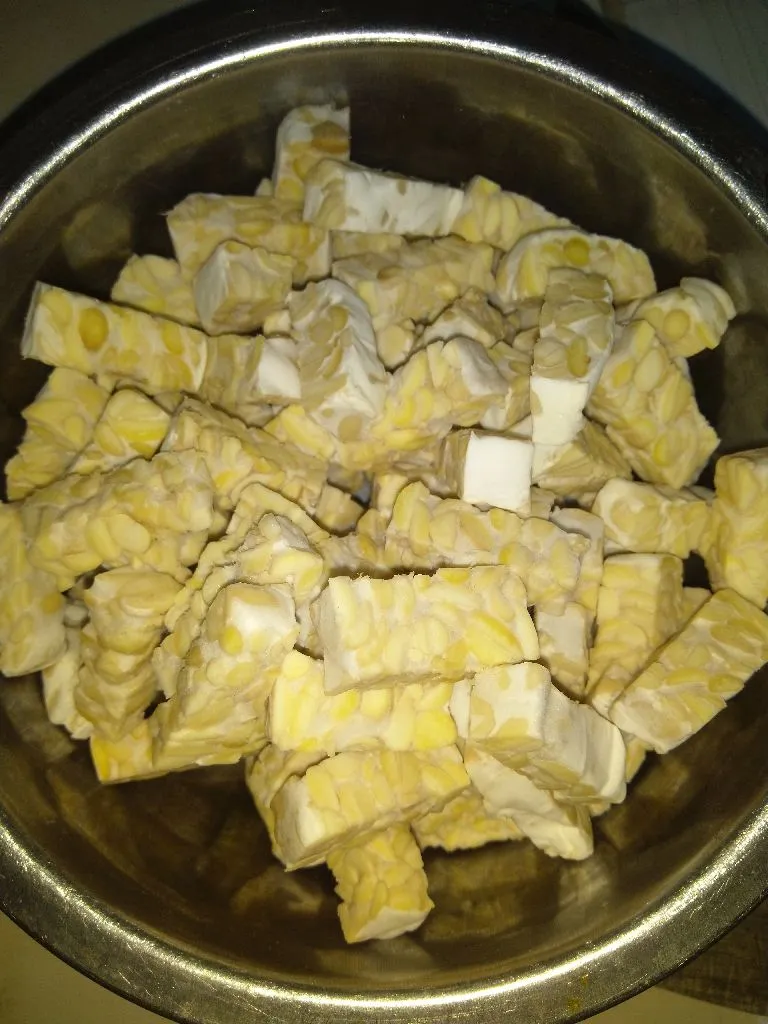 Step 1 Botok Tempe