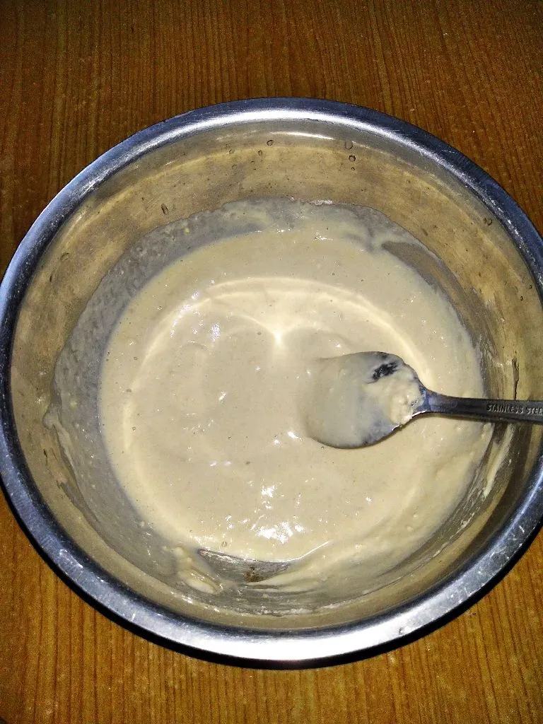 Step 2 Bakwan Bayam