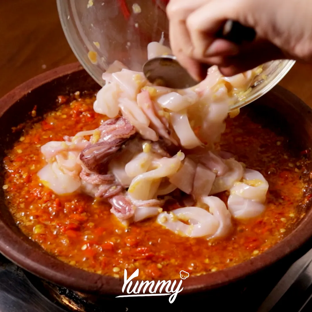 Step 4 Cumi Sambal Gami