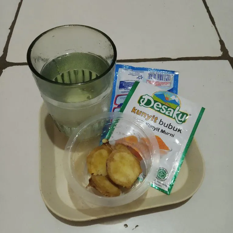 Step 1 Susu Kunyit Jahe