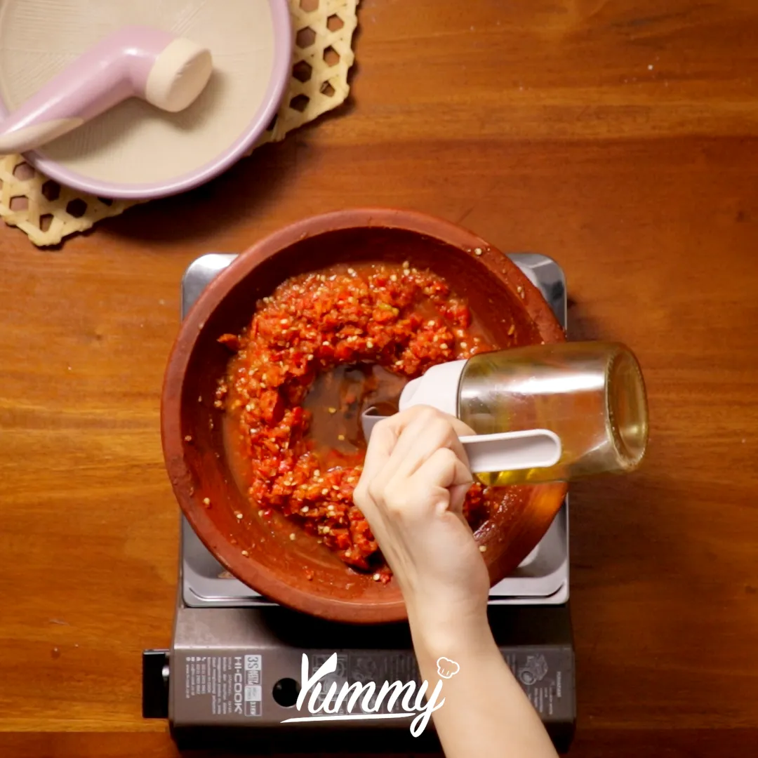 Step 3 Cumi Sambal Gami