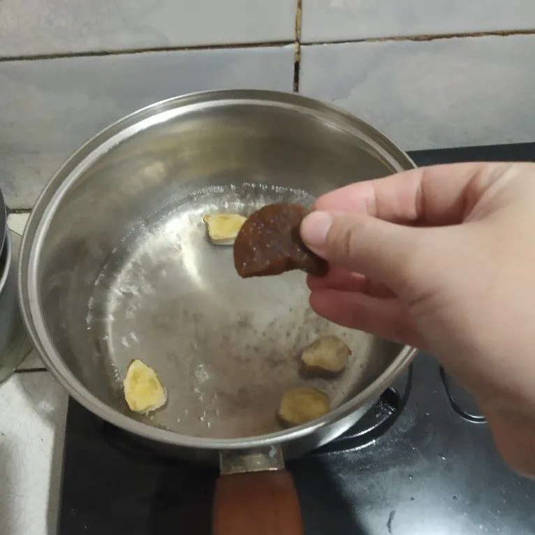 Step 3 Wedang Jahe Susu