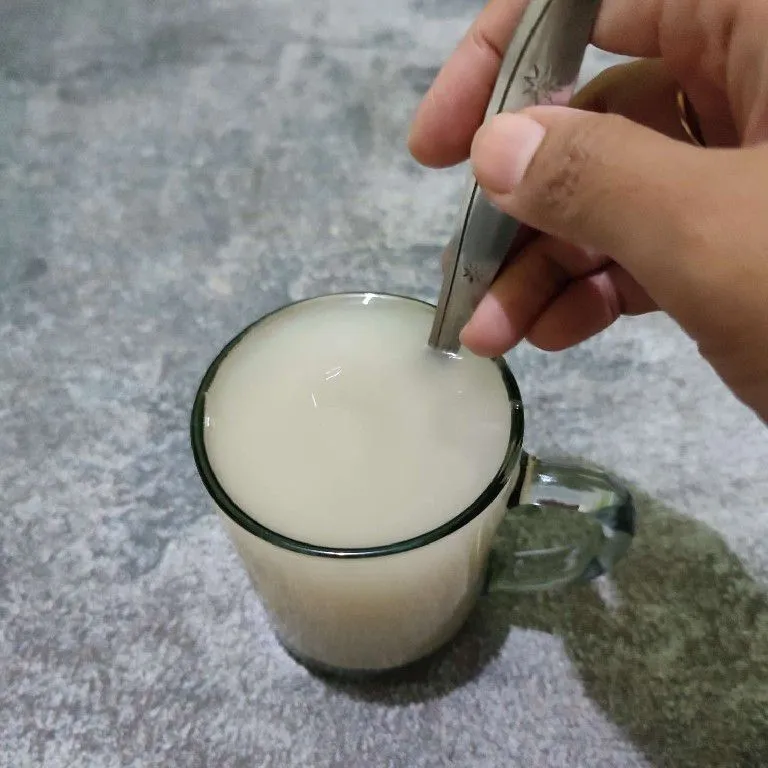Step 5 Wedang Susu Jahe Kacang Ijo