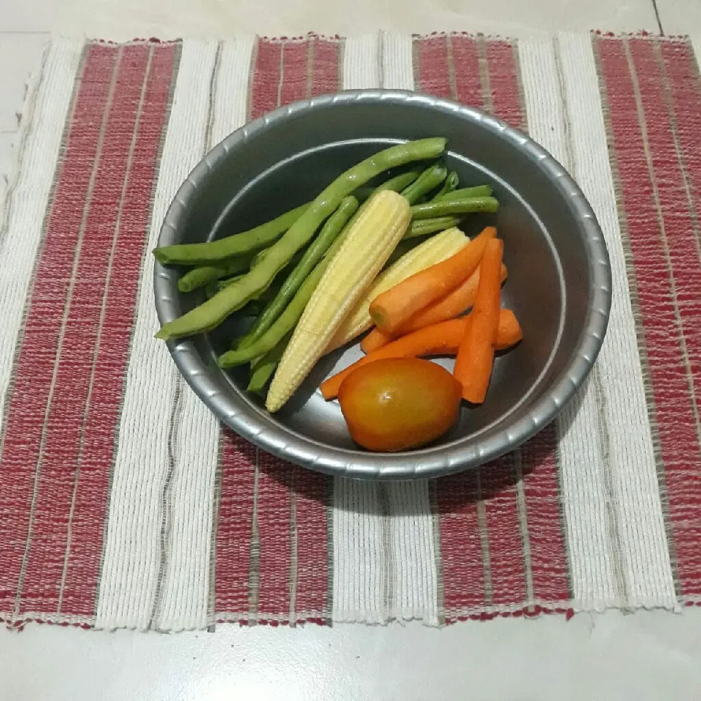 Step 1 Tumis Buncis Wortel Jagung Muda