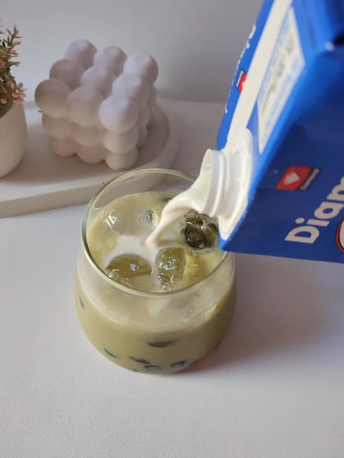 Step 5 Matcha Boba Pearls