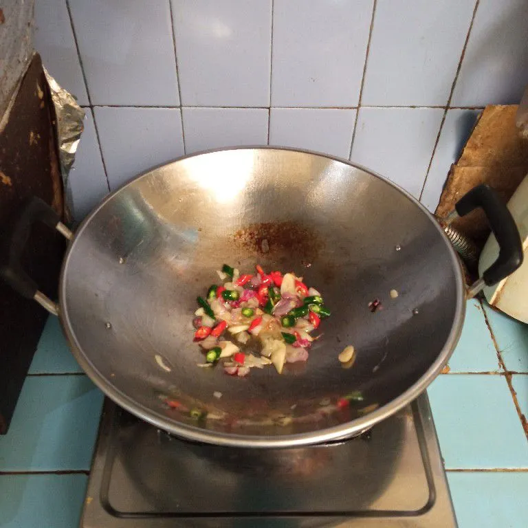 Step 2 Tahu Telur Kacang Panjang