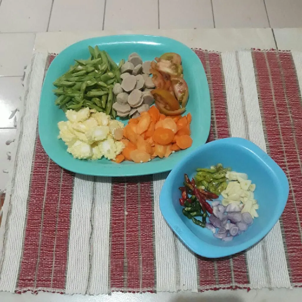 Step 2 Tumis Buncis Wortel Jagung Muda