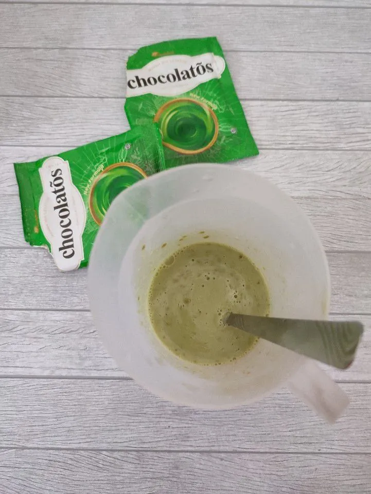 Step 1 Matcha Boba Pearls