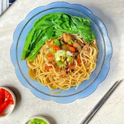 Spaghetti Mie Ayam