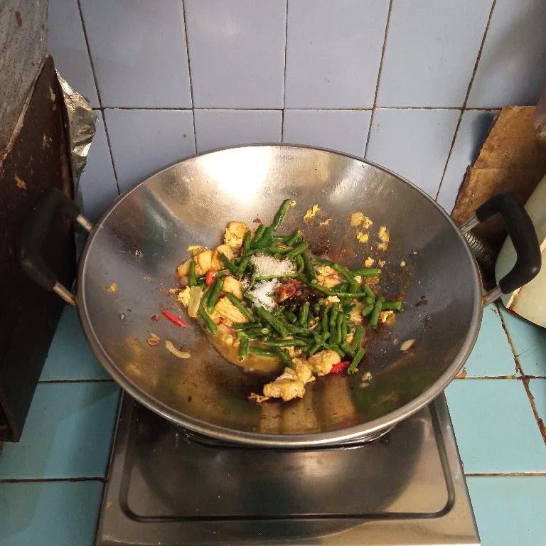 Step 4 Tahu Telur Kacang Panjang