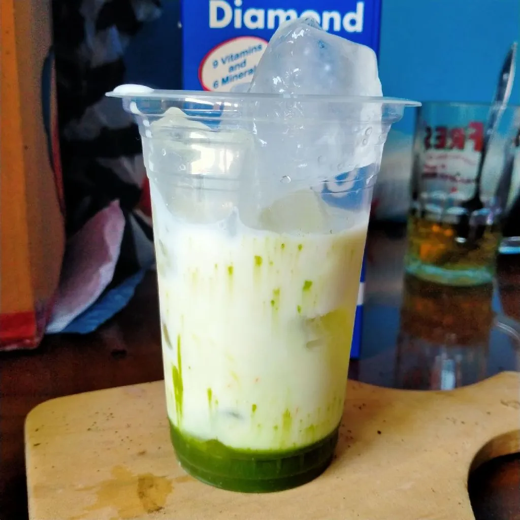 Step 4 Matcha Milk