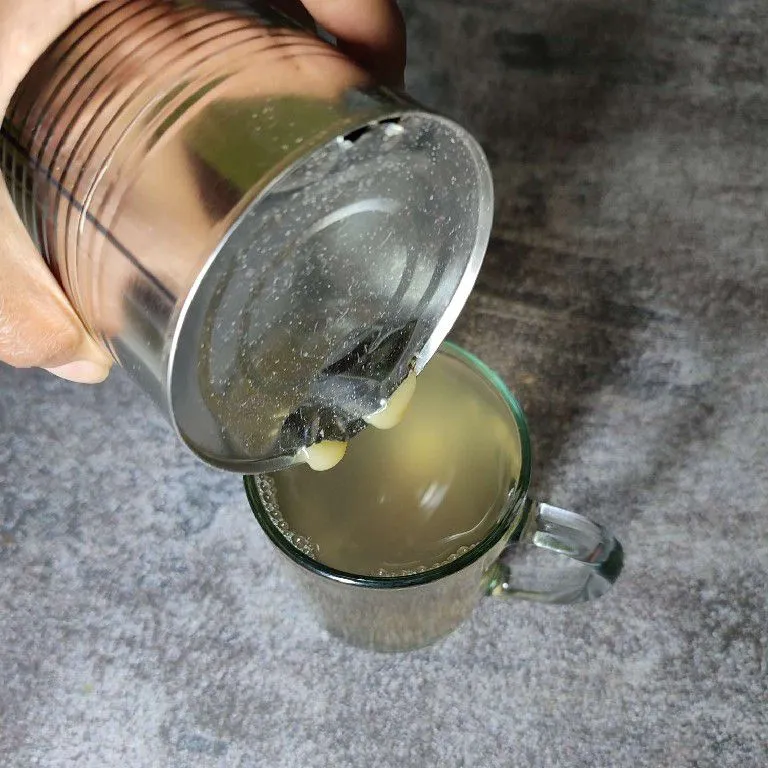 Step 4 Wedang Susu Jahe Kacang Ijo