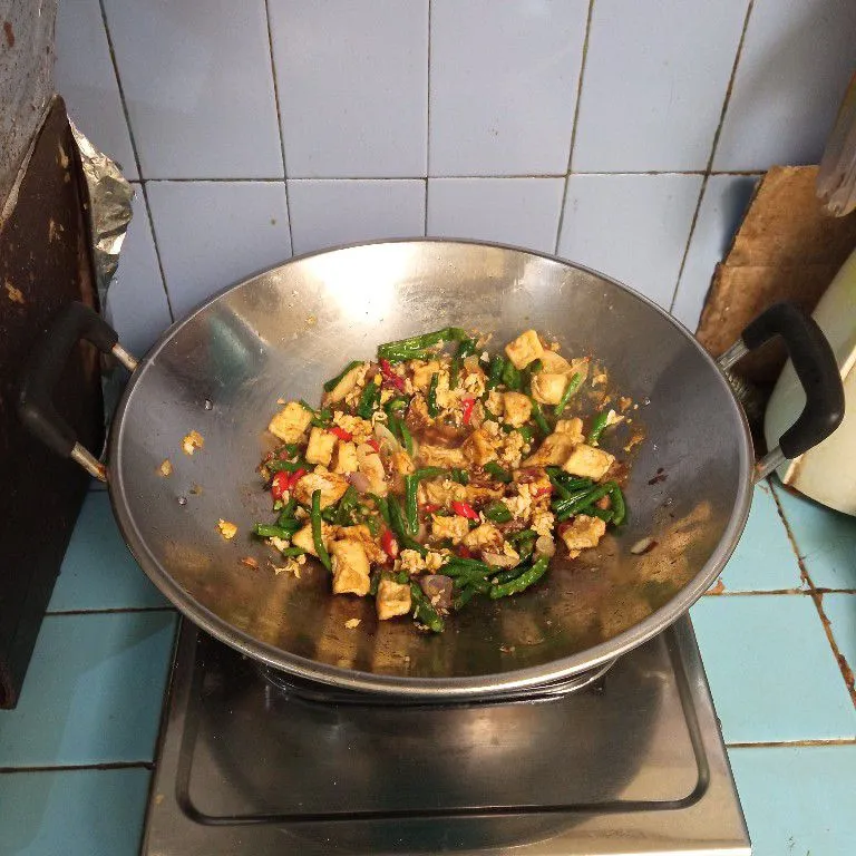 Step 5 Tahu Telur Kacang Panjang