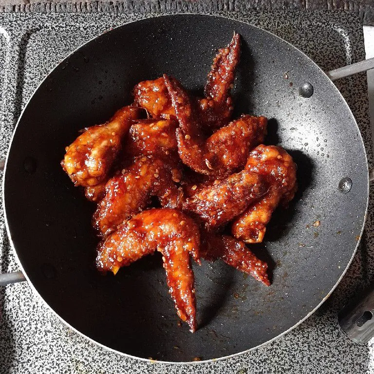 Step 9 Sayap Pedas Ala Wingstop