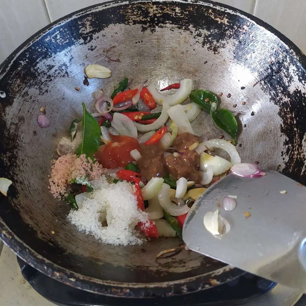 Step 4 Udang Pete Tahu Tauco Khas Medan