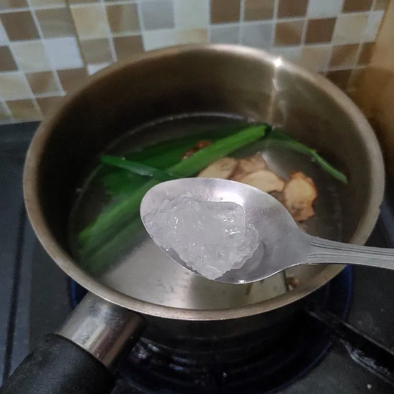 Step 2 Teh jahe pandan