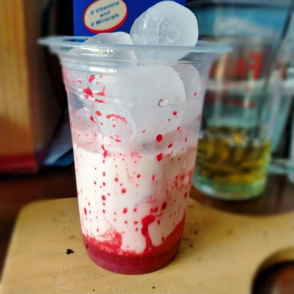 Step 5 Es Susu Coklat Redvelvet
