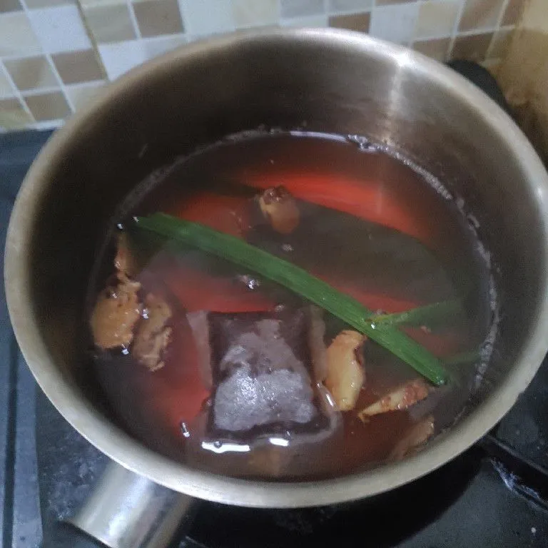 Step 4 Teh jahe pandan