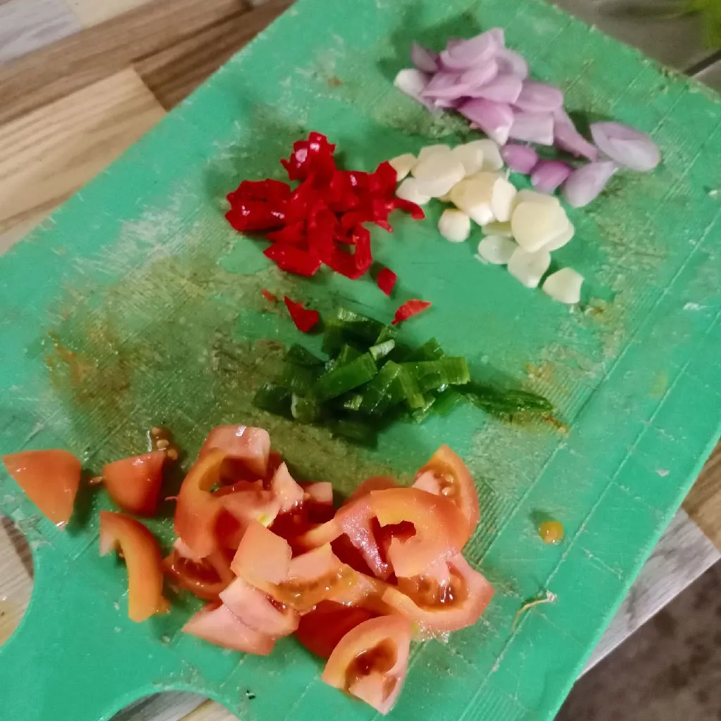 Step 2 Tahu Tumis Asam Manis