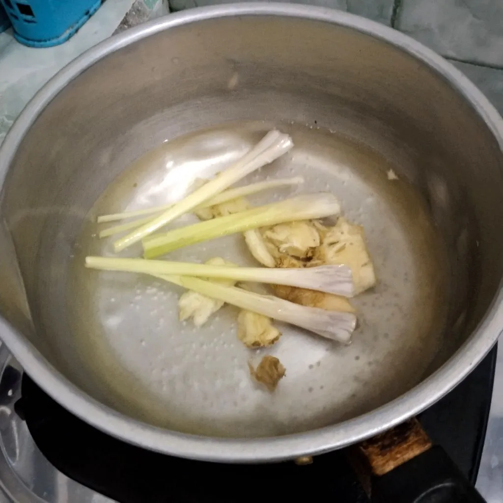 Step 4 Wedang Jahe Serai
