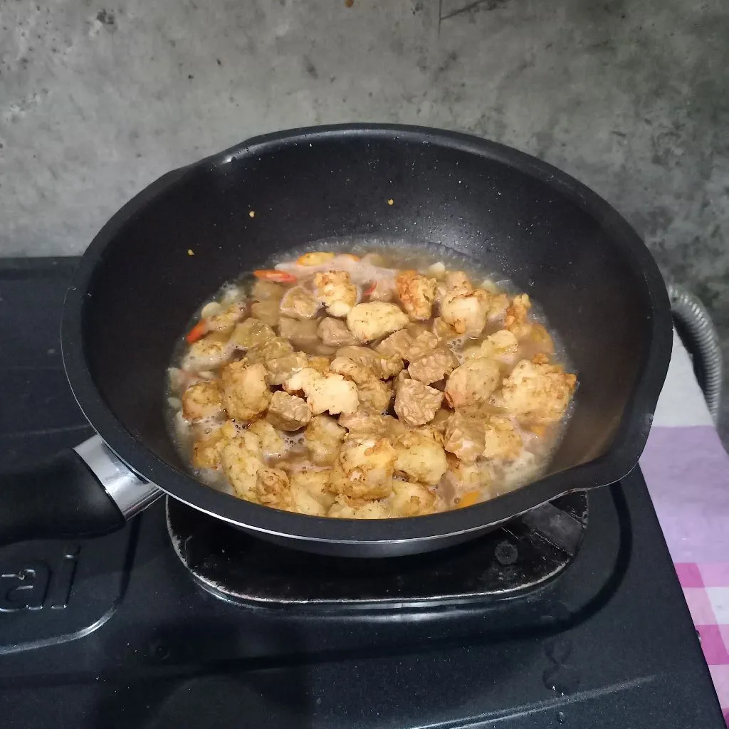 Step 5 Ayam Tempe Masak Kecap
