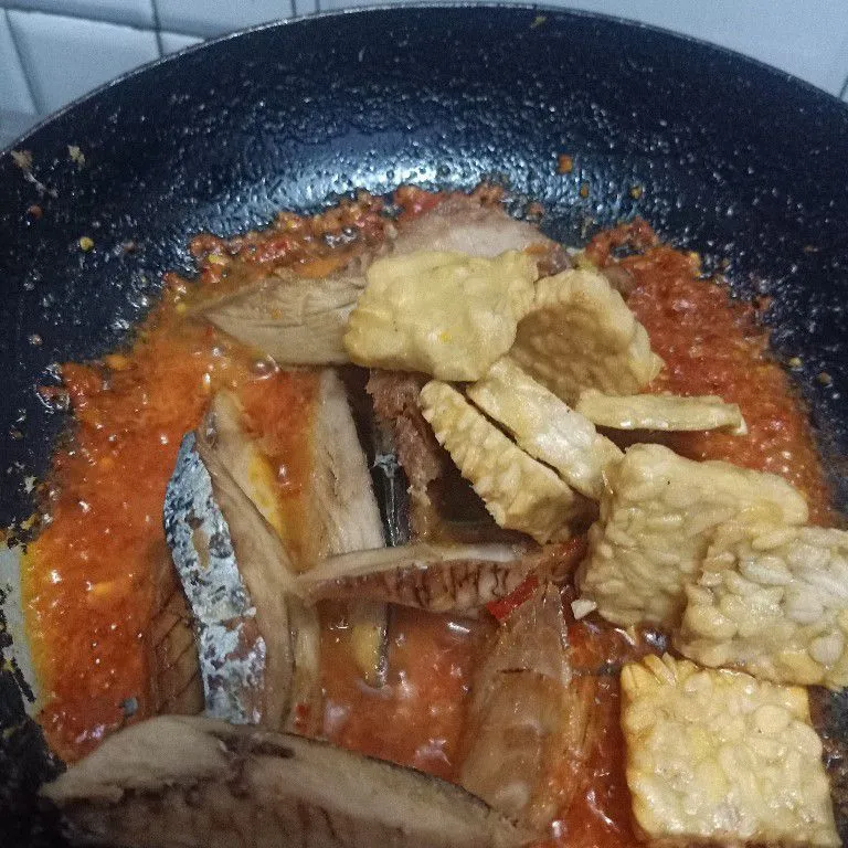 Step 3 Balado Tongkol Tempe