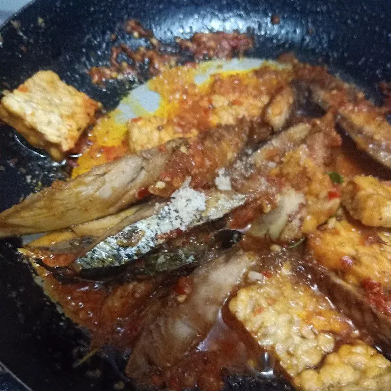 Step 4 Balado Tongkol Tempe