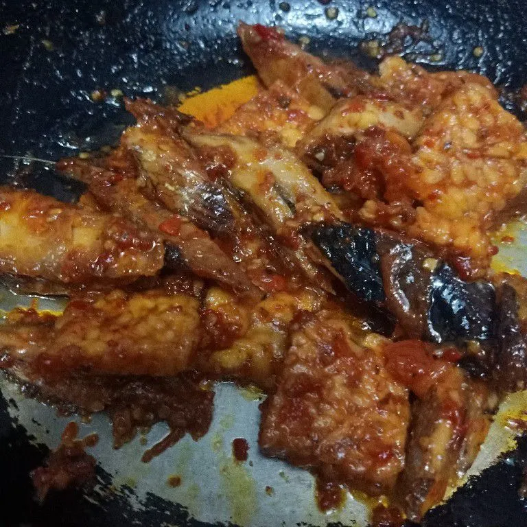Step 5 Balado Tongkol Tempe