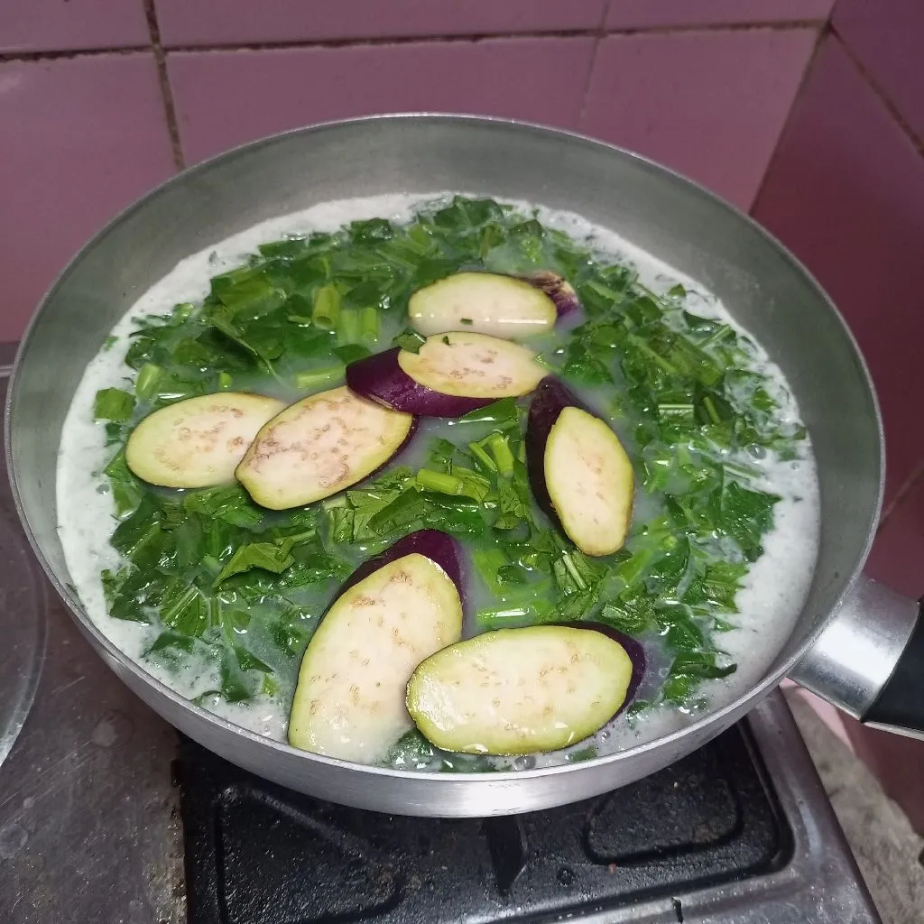Step 3 Bobor Kangkung