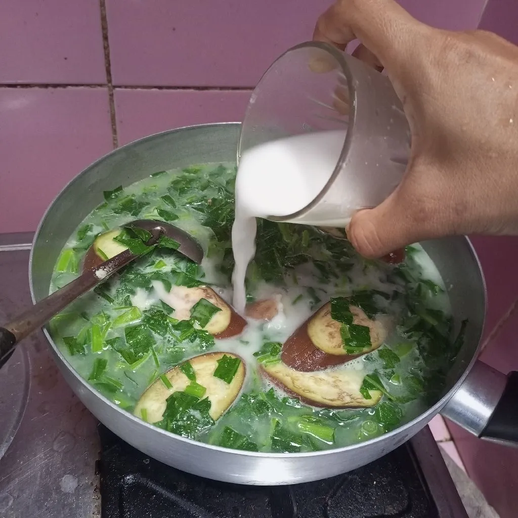 Step 5 Bobor Kangkung