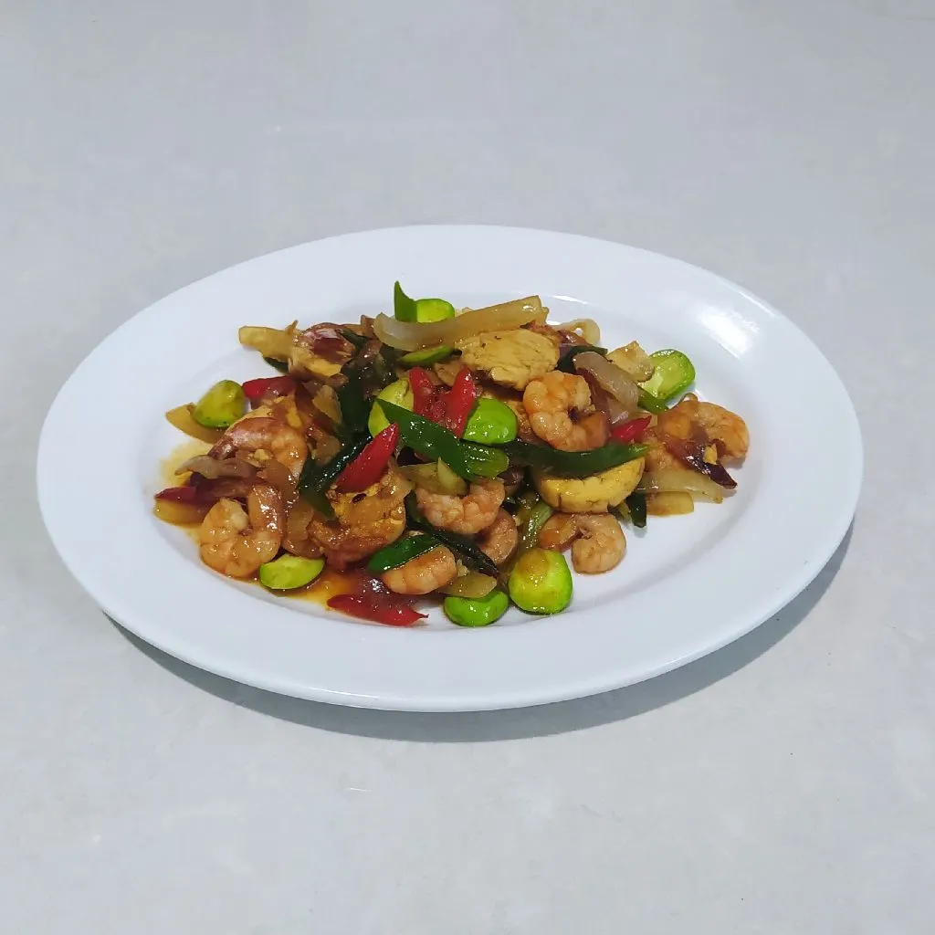 Step 9 Udang Pete Tahu Tauco Khas Medan