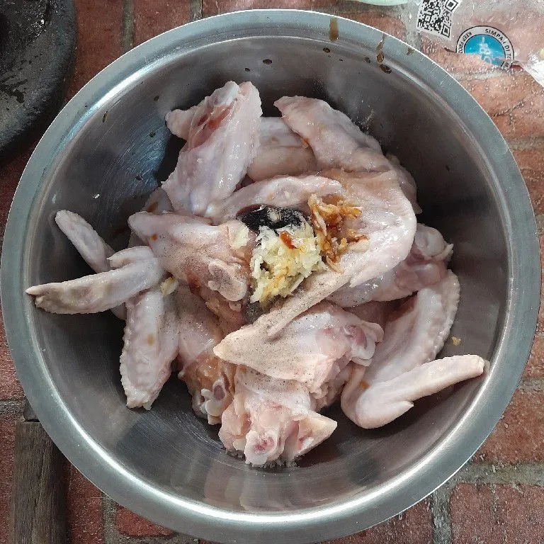 Step 1 Lemon Pepper Chicken Wings